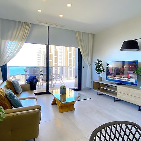 Lujoso Apartament Con Impresionantes Vistas Al Mar Benidorm Exterior foto