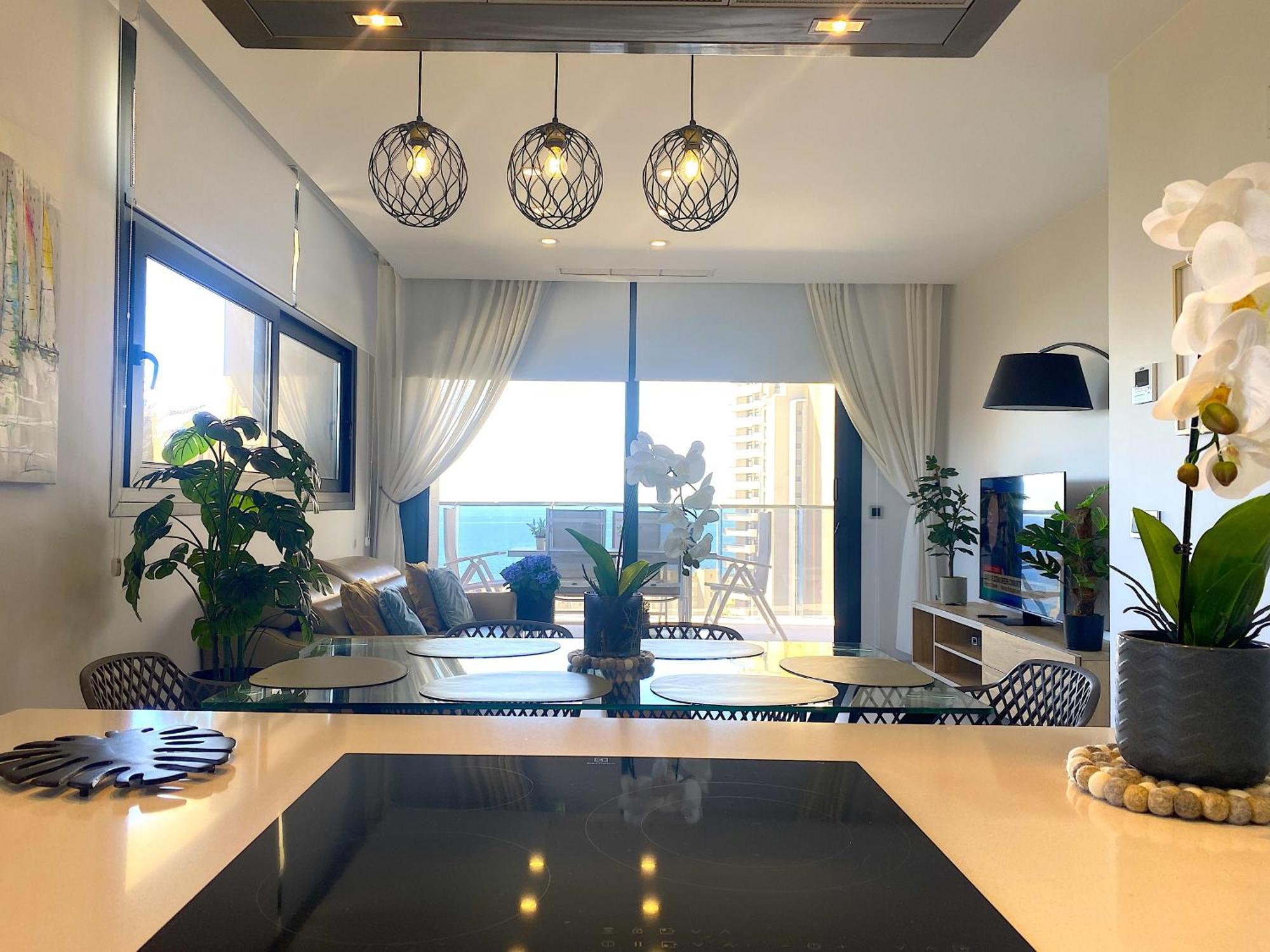 Lujoso Apartament Con Impresionantes Vistas Al Mar Benidorm Exterior foto