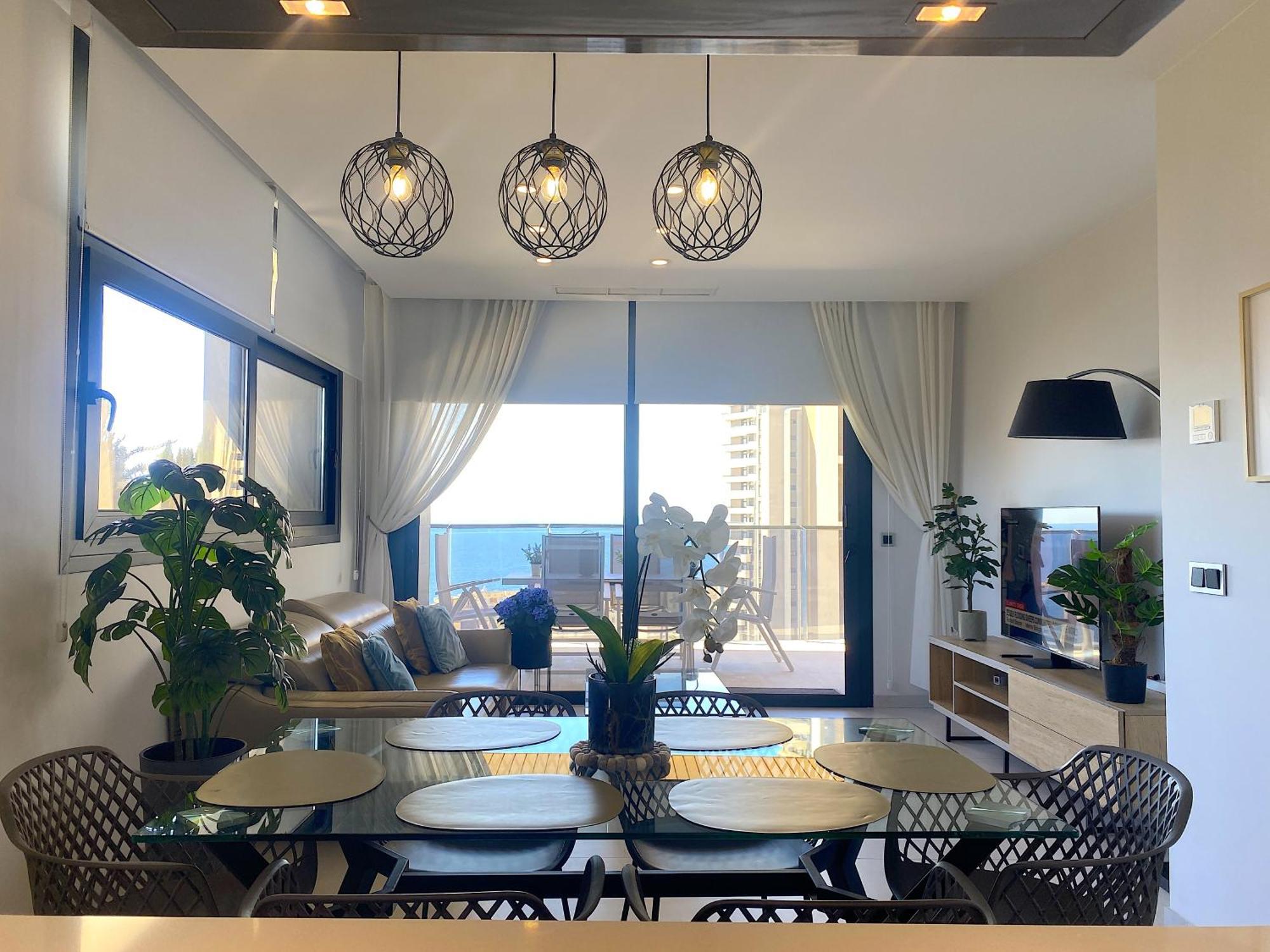 Lujoso Apartament Con Impresionantes Vistas Al Mar Benidorm Exterior foto