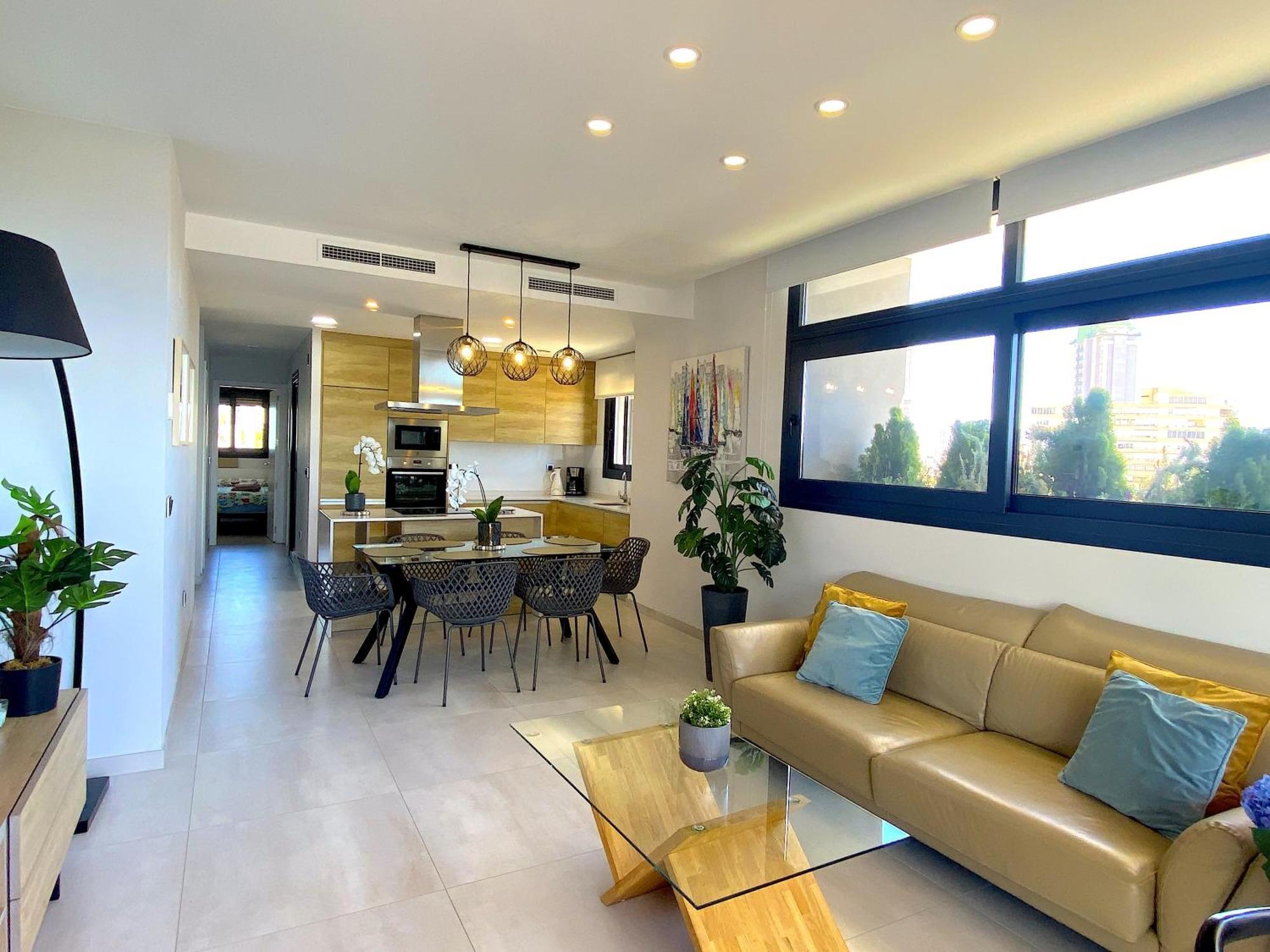 Lujoso Apartament Con Impresionantes Vistas Al Mar Benidorm Exterior foto
