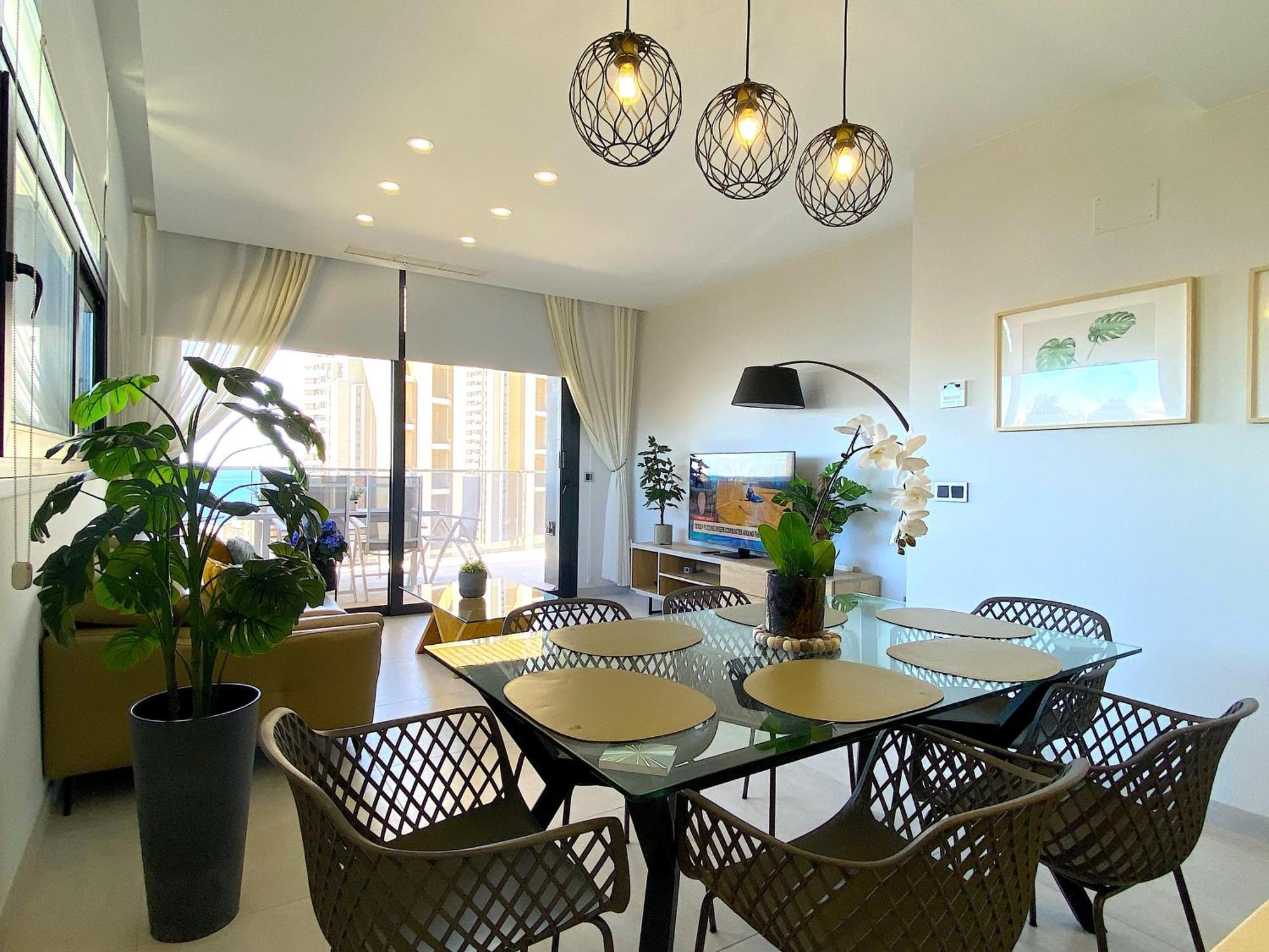 Lujoso Apartament Con Impresionantes Vistas Al Mar Benidorm Exterior foto